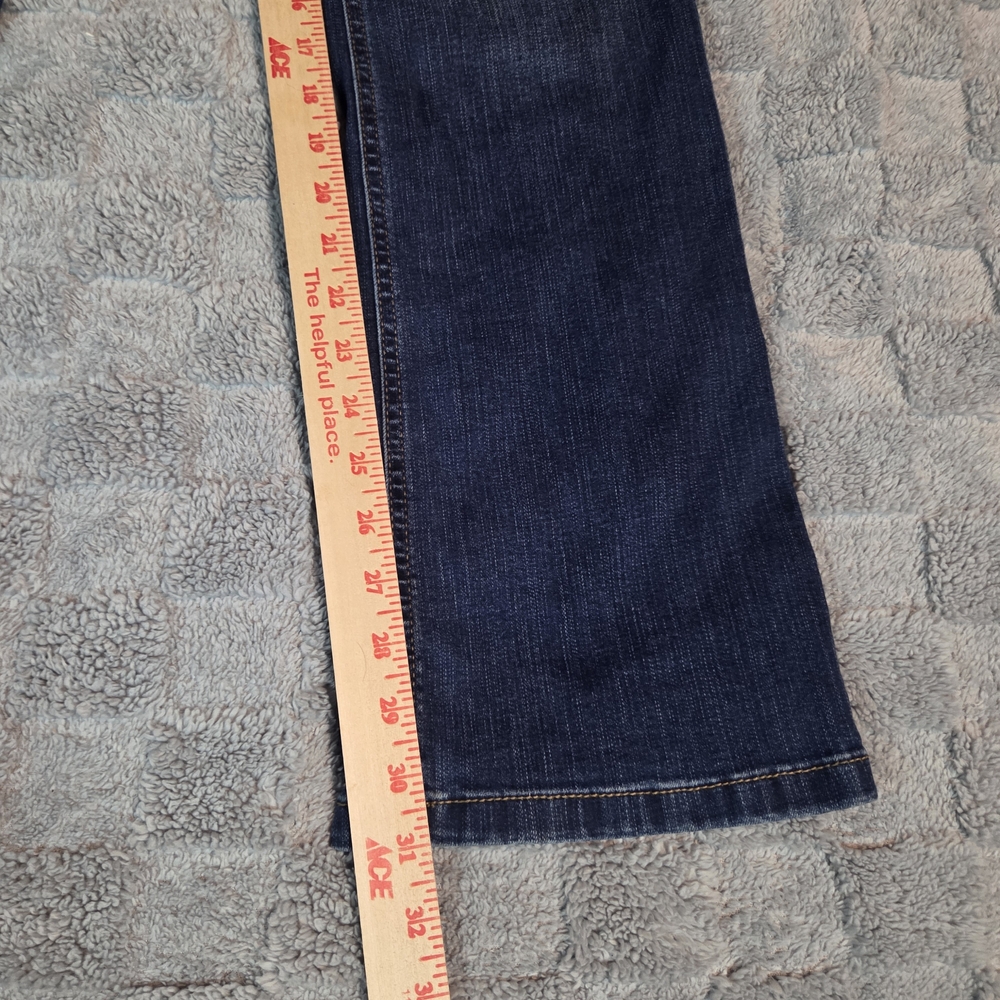 M Jeans By Maurices Women's Curvy High Rise Curvy Boot Blue Jeans Size 8 - Picture 7 of 12